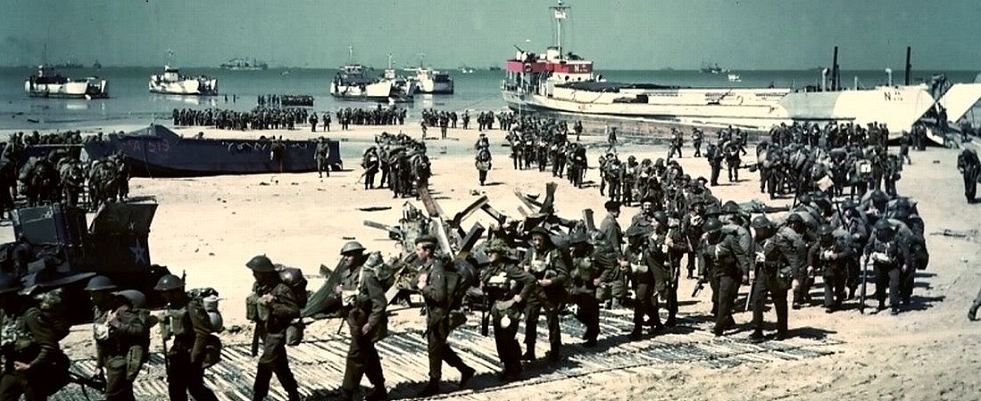 D Day Landings Juno Beach Normandy WW2 June 1994 Guided tours