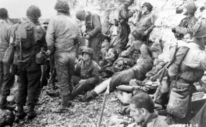 Omaha Beach, D Dayt tours of Normandy, Malcolm Clough