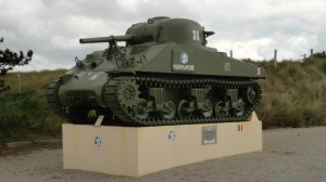 Varaville tank monument