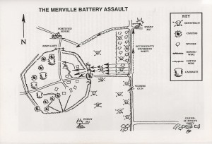 Ottway Plan Merville Battery