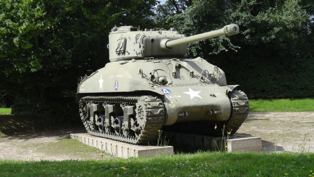 George S patton Memorial Sherman Tank