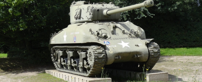 George S patton Memorial Sherman Tank