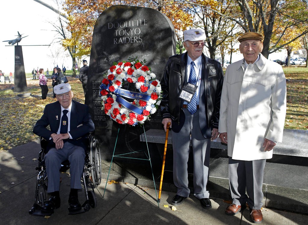 D Day Tours Dick Cole Dolittle raids Malcolm Clough