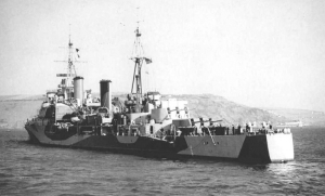 HMS Mauritius Fire Support 6th Airborne