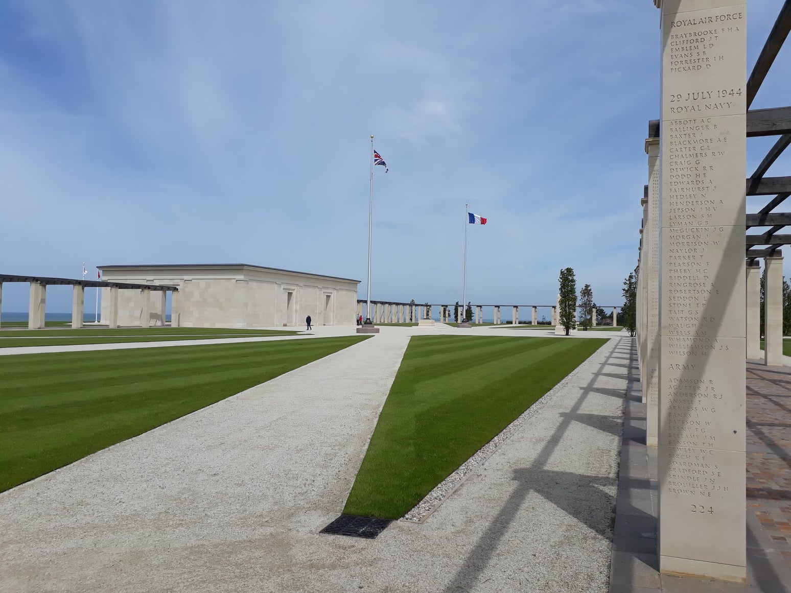 British Normandy Memorial at Ver sur Mer