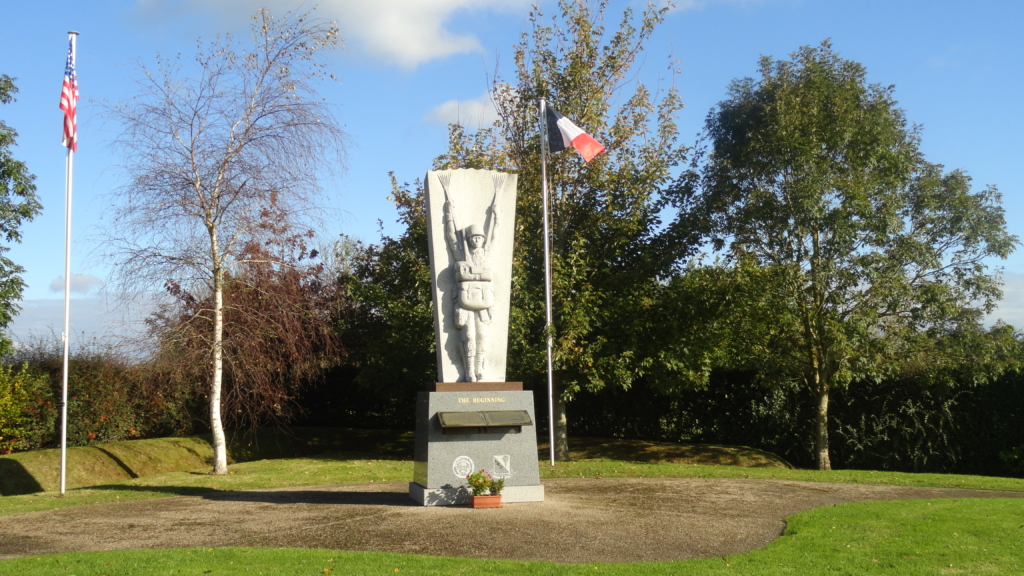 Amfrevillee Memorial Photo by Malcolm Clough