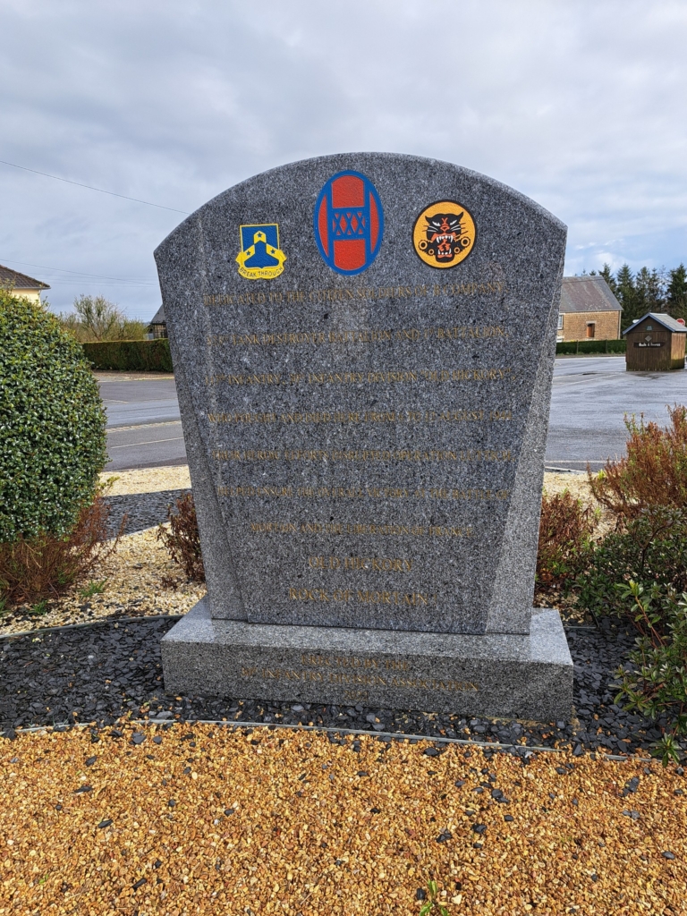 The memorial to U.S. Forces at St. Barthelemy